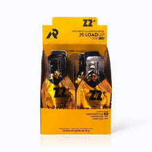 Caixa com 10 sachês de gel energético Z2+ 40g sabor original da SPORTBR, com 25g de carboidratos e 100mg de cafeína.