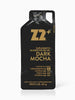 Sachê Energy Gel Z2+ Dark Mocha da SPORTBR com 40g de suplemento alimentar em gel com sabor de café e cacau.