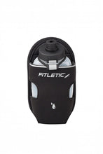 Garrafa de hidratação Fitletic de 240ml com suporte de neoprene preto para cinto de corrida, vendida pela SPORTBR.