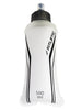 Garrafa Squeeze Soft Flask Fitletic transparente de TPU com bico de mordida e capacidade de 500 ml.