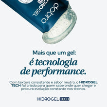 SPORTBR Gel de Hidratação Hidro Gel Tech Dobro 40g Neutro com Cafeína para Performance, com textura fluida e sabor neutro.