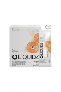 Caixa 14 Sachês LIQUIDZ Eletrólitos em Pó 5 g - Sabor Tangerina