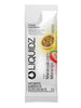 Sachê de eletrólitos em pó LIQUIDZ sabor maracujá com morango, 5g. Suplemento para hidratação e performance.