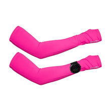 SPORTBR manguito esportivo rosa com abertura para relógio e logo refletivo. Ideal para corrida.