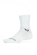 Meia de Compressão Swiftwick Aspire Four Cano Médio - Branca