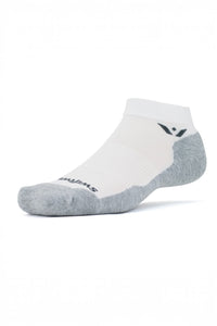 Meia Cushioned Swiftwick Maxus One Cano Baixo - Branca