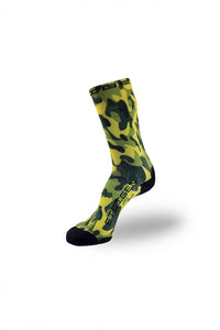 Meia Steigen cano alto - Green Camo