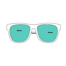 Óculos de sol Goodr Hellhound Hallucinations grandes, armação marrom, lentes marrons polarizadas com proteção UV400.