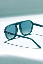 Óculos de sol SPORTBR Goodr Lava Lamp Oracle na cor verde com lentes polarizadas e armação de propionato leve.