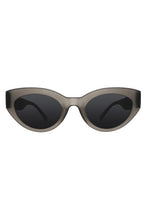 Óculos de sol SPORTBR Goodr Moonbean Daydream cinza com armação de propionato e lentes polarizadas para corrida.