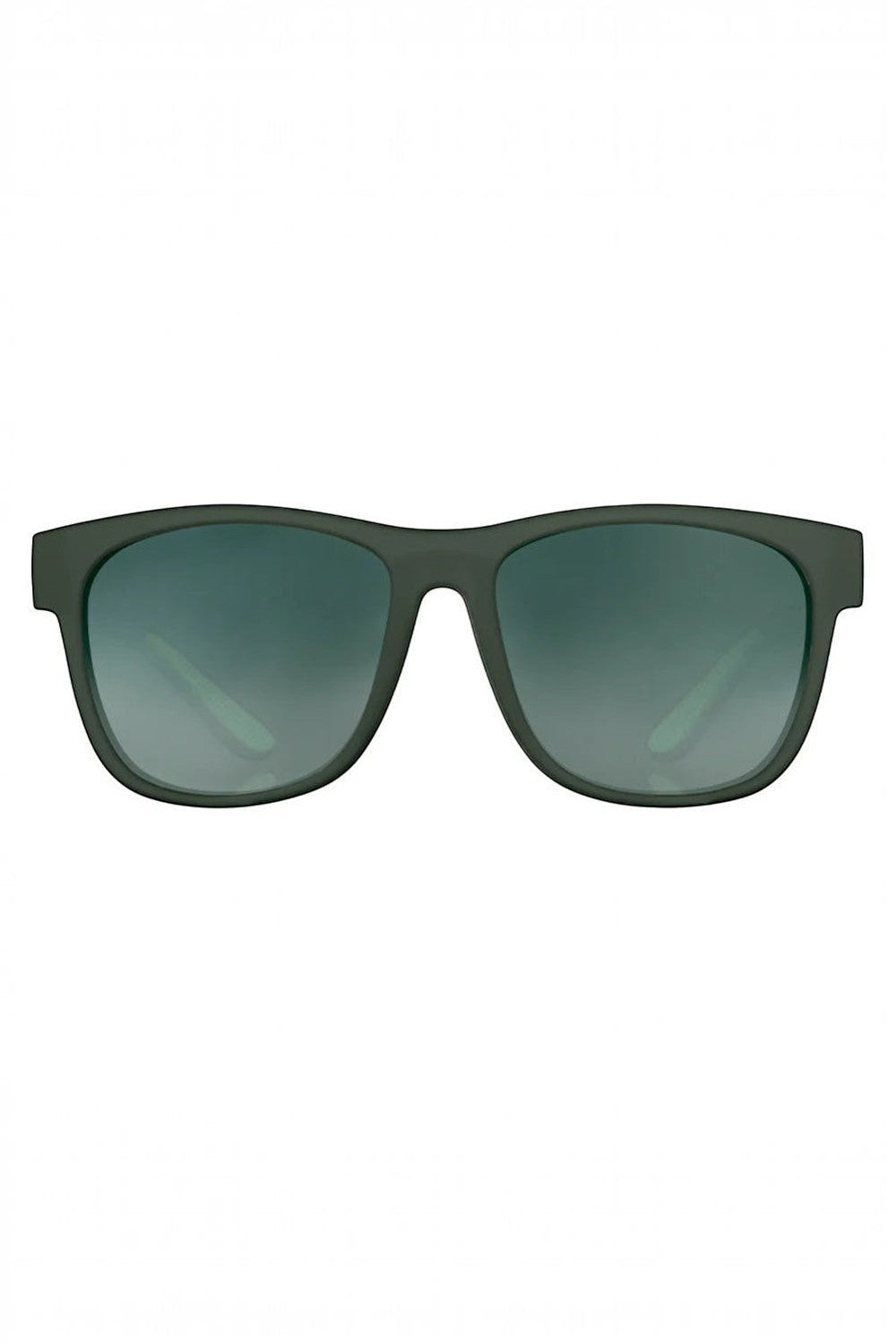 Óculos de sol SPORTBR Goodr Mint Julep Electroshocks verde com lentes espelhadas polarizadas para corrida