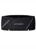 Pochete preta Fitletic 360 Plus para corrida com zíper e detalhes refletivos.