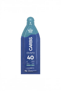 Sachê Carbs Gel 40 Dobro 55g - Sabor Neutro Fresh com Cafeína