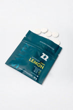 Sachê de pastilhas de eletrólitos SPORTBR Saltz Z2 sabor Lemon com 13g para reposição mineral e hidratação esportiva