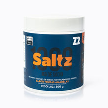 SPORTBR Pote Saltz 1000 Z2 300g sabor Frutas Amarelas, pó para preparo de bebida fortificado com sódio e magnésio.