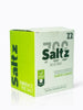 Caixa de suplemento alimentar Saltz Pastilha Z2 sabor Lemon, com 10 sachês de 13g, baixo em açúcares e rico em eletrólitos.