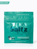 Sachê Saltz Pastilha Z2 13g com sabor Mint, suplemento alimentar de eletrólitos em pastilhas, embalagem verde.