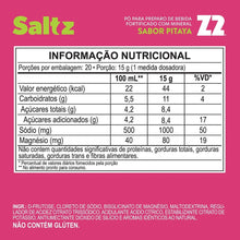 SPORTBR Saltz 1000 Z2 em pote de 300g com sabor pitaya, pó para preparo de bebida fortificado com minerais.