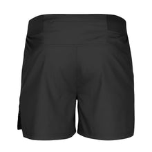 Shorts preto soltinho SPORTBR masculino para corrida com bolso discreto no cós e cueca interna.