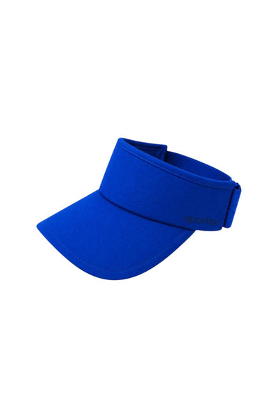 Viseira Azul Lisa para Corrida com Elástico e Ajuste Sportbr