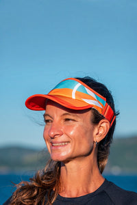Viseira Sportbr - Julia Sette Mood Laranja