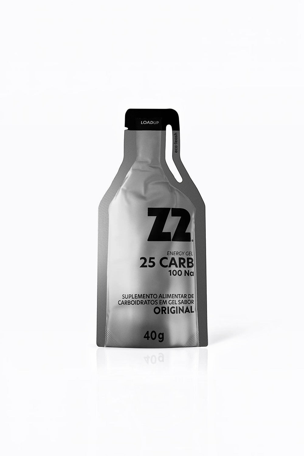 Sachê de gel de carboidrato SPORTBR Z2 Energy Gel Original 40g com 25g de carboidratos e sódio para performance