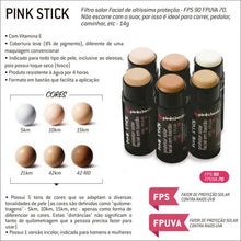 Protetor Solar Facial Pink Stick 10Km - Pink cheeks