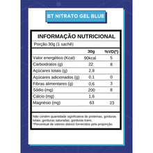 Caixa 10 sachês BT Nitrato Gel 30g DOBRO - Blueberry