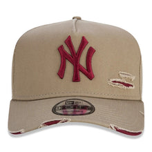 Boné 9FORTY A-Frame Destroyed MLB New York Yankees - Khaki