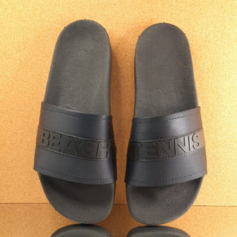 Chinelo Slide Beach Tenis Preto- Sportbr