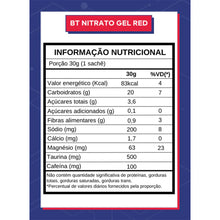 Caixa 10 sachês BT Nitrato Gel 30g DOBRO - Redberry
