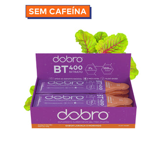 Caixa 10 sachês BT Nitrato Gel 30g DOBRO - Laranja e Morango