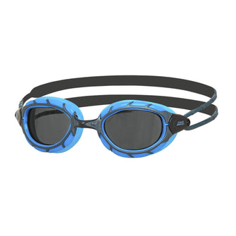 Oculos de Natacao Zoggs Predator Lente Fume - Azul e Preto regular