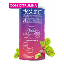 Lata BT Nitrato Pré e Intra Treino DOBRO - Pink Lemonade