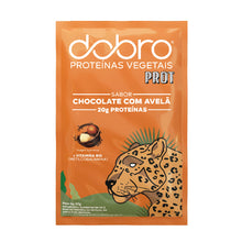 Caixa 10 sachês Proteínas Vegetais PROT 30g DOBRO - Chocolate com Avelã