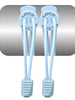 Cadarço Elástico Lock Laces - Azul Claro