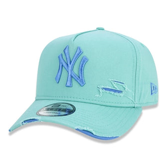 Boné 9FORTY A-Frame Destroyed MLB New York Yankees - Verde