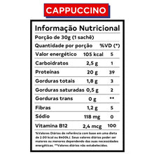 Caixa 10 sachês Proteínas Vegetais PROT 30g DOBRO - Cappuccino