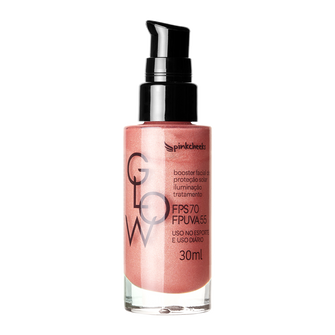 Glow Protetor Solar com Iluminador - Rose Gold - Pink Cheeks