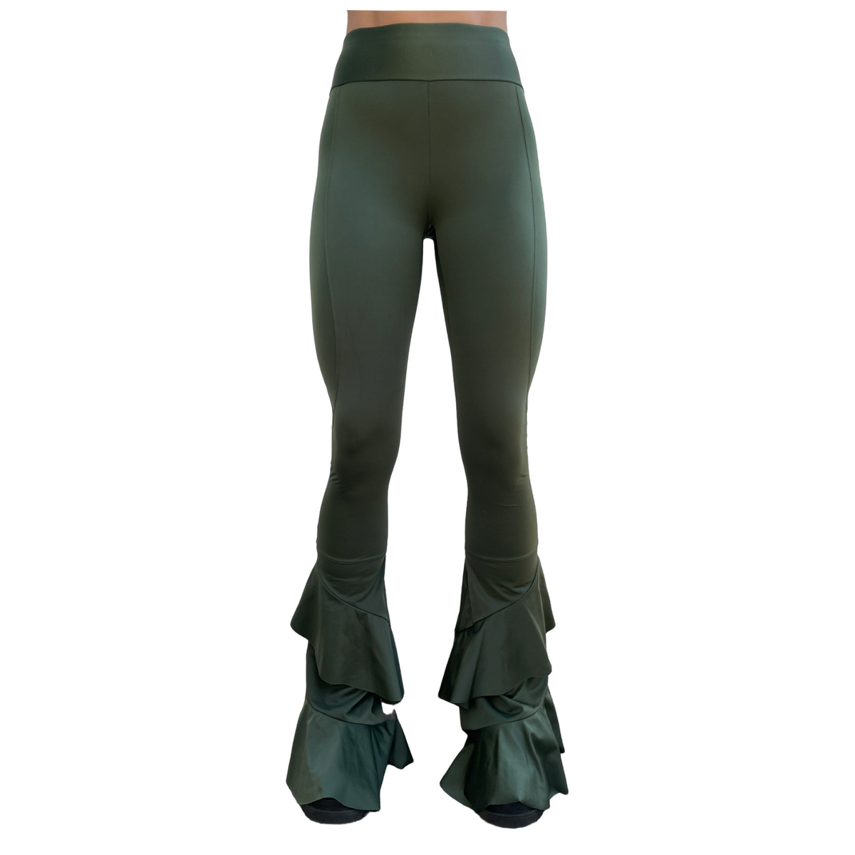 Calça Feminina Modelo Waves - Verde Oliva