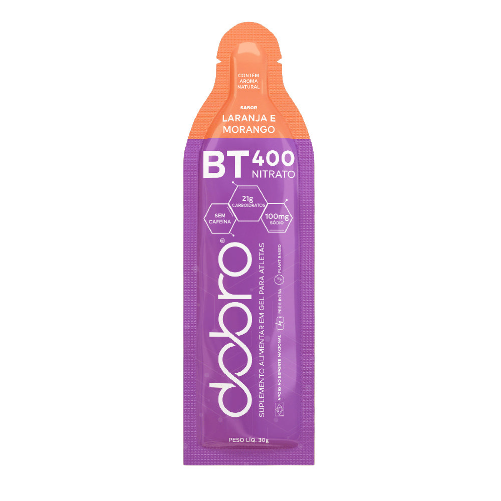 Sachê BT Nitrato Gel 30g DOBRO - Laranja com Morango