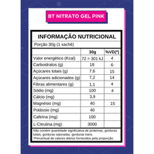Sachê BT Nitrato Gel 30g DOBRO - Pink Lemonade com L-Citrulina