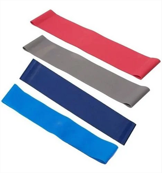 Kit Mini Band 4 tensões - Resistance Bands