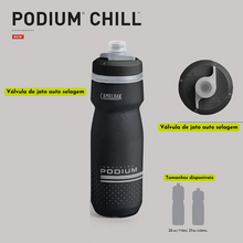 Garrafa Podium Chill Reflective Pink 620ML - Camelbak