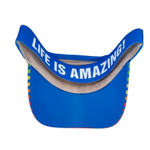 Viseira Sportbr - Life is Amazing Blue