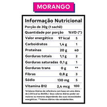Caixa 10 sachês Proteínas Vegetais PROT 30g DOBRO - Morango