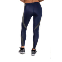 Calça de Compressão com Suporte Efeito KT tape CW-X Expert Fem marinho