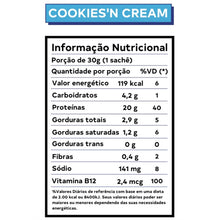 Caixa 10 sachês Proteínas Vegetais PROT 30g DOBRO - Cookies'n Cream