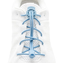 Cadarço Elástico Lock Laces - Azul Claro
