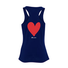 Run Heart Regata Feminina - Azul Marinho